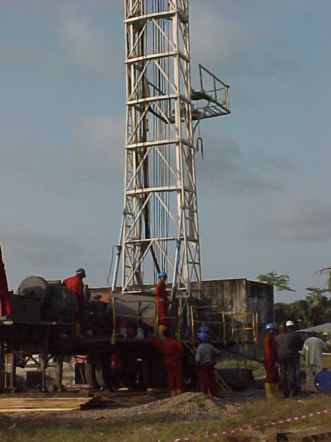 Drilling Work in Progress
